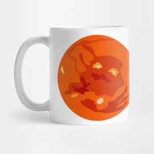 Solar system planets to scale - part 2 Mug